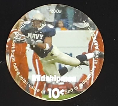 KL# M286     6G10,  NAVY  10 cents AAFES  Pogs from 2005 printing   Very Fine - Image 1 of 2