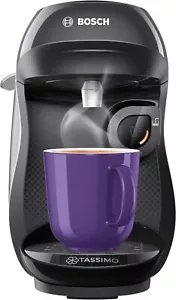 Tassimo by Bosch Happy Pod Coffee Machine 1400 Watt 0.7 litre Black RRP £106.00 - Picture 1 of 9