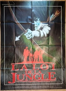 Plakat Kino Film La Grundgesetz De La Jungle - 120 X 160 CM 1986 - Picture 1 of 1