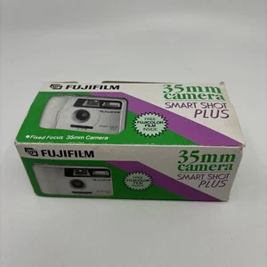 FUJI FILM SMART SHOT PLUS 35mm Point & Shoot Film Camera Japan Fixed Focus - Picture 1 of 10