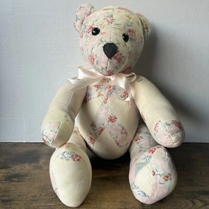 Longaberger Homestead Quilted Bear Jointed Quilts By Donna 20 Inch - Picture 1 of 15