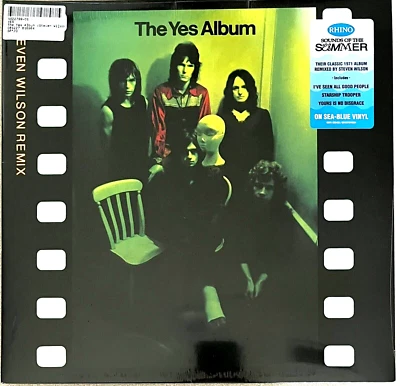 YES The Yes Album (Steven Wilson remix) Limited Edition Sea Blue Color Vinyl NEW - Image 1 of 4