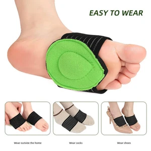 Orthopedic Insole Flat Foot Corrector Arch Support Pain Relief Pads For Shoes q - Picture 1 of 11
