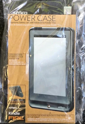 AMAZON KINDLE FIRE 1st Gen POWER & BIFOLD CASES BRAND NEW! Extended Battery Pack - Image 1 of 2