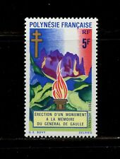 B753  French Polynesia 1971  General  De Gaulle   1v.   MNH