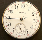 Antique 1913 Waltham Model 1900 100 Pocket Watch Movement Parts/Repair 0s 7j USA