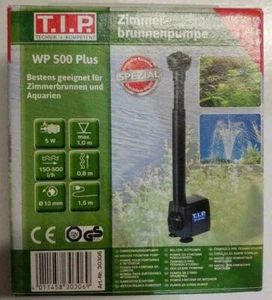 T.I.P. Zimmerbrunnenpumpe WP 500 Plus + 5 Watt Wasserspiel Springbrunnenpumpe - Bild 1 von 4
