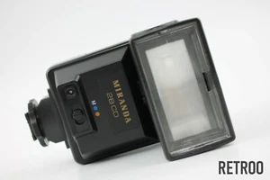Miranda 28 CD Auto Dedicated Flashgun Zoom Bounce Head Collectable Retroo - Picture 1 of 12
