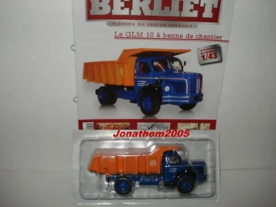 Collezione Berliet N° 1 - Glm 10 Benne Da Cantiere Marrel 1953 Al 1/43° - Immagine 1 di 2