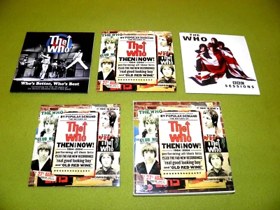 The Who - Then And Now - RARE IMPORT 2xCD + DVD Box Set / BBC Sessions + Extras - Image 1 of 4