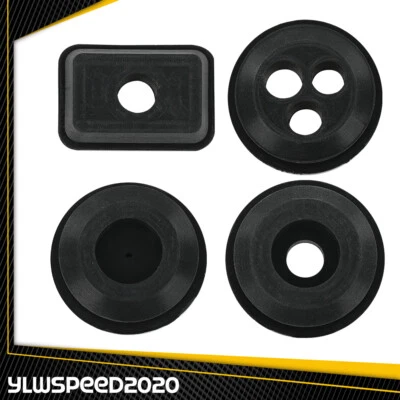 Juego de ojales de goma cortafuegos aptos para camioneta Chevy 67-72 y GMC Suburban Blazer Foto 1 de 4