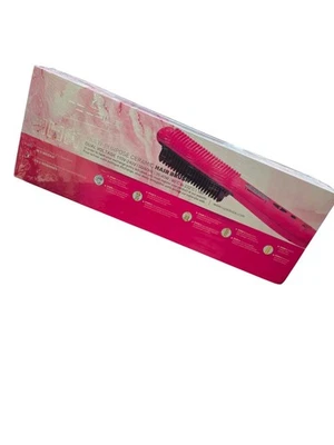 Cepillo alisador de pelo Royale cerámica caliente rosa - Nuevo en caja Foto 1 de 3