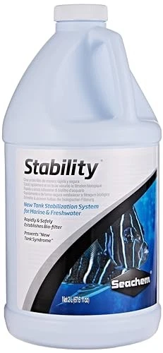 Seachem Stability Aquarium Stabilizer, 2L (67.6 oz), Freshwater & Marine Tanks - Image 1 of 1
