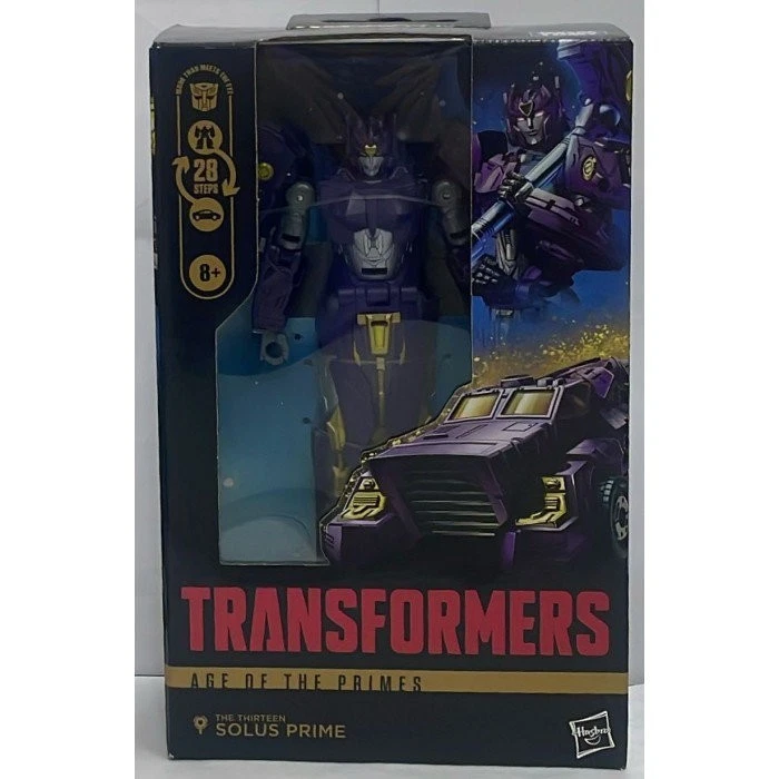 Transformers Age Of The Primes Deluxe Class The Thirteen Solus Prime Figure - Image 1 of 1