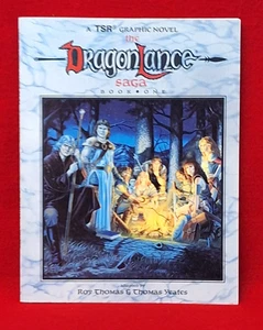 THE DRAGON LANCE SAGA BOOK ONE D & D Dungeons and Dragons good condition - Picture 1 of 23