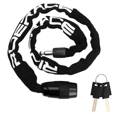   Lucchetto Catena -Furto Alta Sicurezza Mountain Bike con 2 Chiavi per9208 - Immagine 1 di 4