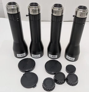 Edmund Optics 0.43X Telecentric Lens 157mm L, 45mm Ø, M43 Filter - Picture 1 of 6