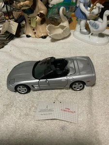 FRANKLIN MINT CAST AUTO. CORVETTE. 1978. CONVERTIBLE. IOB - Picture 1 of 7