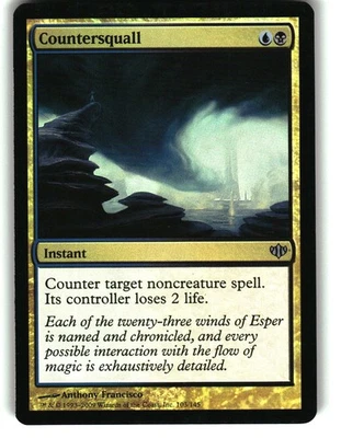 Magic the Gathering - Conflux Countersquall 2009 103 Uncommon Foil - Image 1 of 2