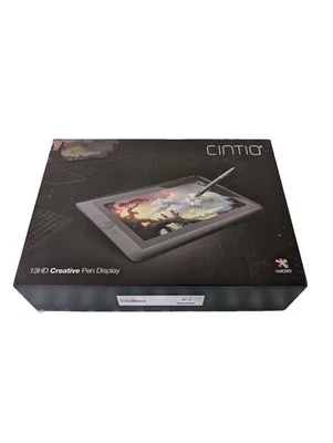 WACOM CINTIQ 13HD-SCREEN PEN GRAPHICS TABLET (STAND & PEN INCLUDED) - DTK-1300. - Image 1 of 4