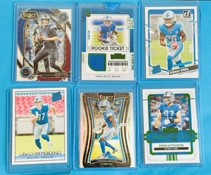 2021 Panini Contenders - Rookie Ticket Variation Amon-Ra St. Brown FIRE LOT๐ฅ - Picture 1 of 2