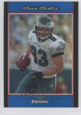 2007 Bowman Chrome Blue Refractor /150 Kevin Curtis #BC158 - Image 1 of 2