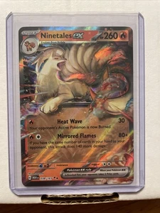 Pokemon TCG Ninetales ex 038/165 Scarlet & Violet 151 Double Rare Holo NM - Bild 1 von 2