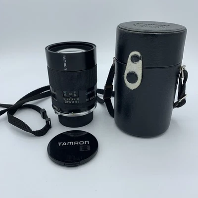 Tamron 03B 135mm f/2.5 Close Focus Lens - Adaptall 2 with case, Olympus OM Mount - Image 1 of 4