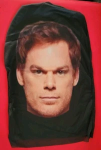 🩸DEXTER MORGAN Breathable Mesh Seethru FACE MASK Halloween Cosplay COSTUME HALL - Picture 1 of 2