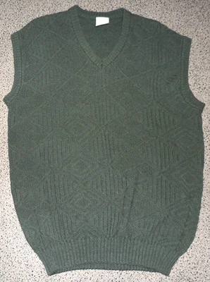 Herren Strickpullunder Grün Gr. XL C&A - Bild 1 von 3