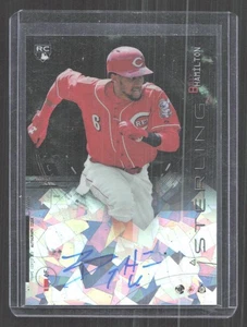 2014 Bowman Sterling Rookie Black Atomic Refractor /10 Billy Hamilton Auto - Picture 1 of 2
