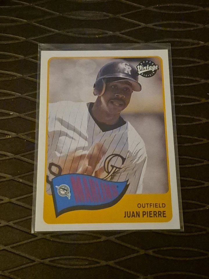 Juan Pierre 2003 UPPERDECK VINTAGE Baseball Card - Image 1 of 2