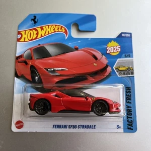 Hot Wheels 2025 * FERRARI SF90 STRADALE, rojo • nuevo de fábrica * estuche J - Imagen 1 de 2
