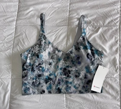 New Lululemon Align Tank Top Cropped Size 14 Bra Built In Multi Color NWT - Image 1 of 4