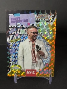 UFC Topps Chrome 2025 Gold Geometric Tailormade Colby Covington 4/50 - Bild 1 von 1