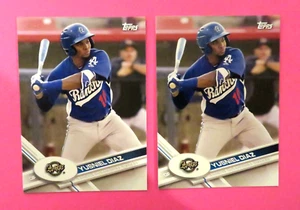 2 - 2017 Topps Pro Debut, Rancho Cucamonga Quakes - YUSNIEL DIAZ - Cuba - Picture 1 of 1