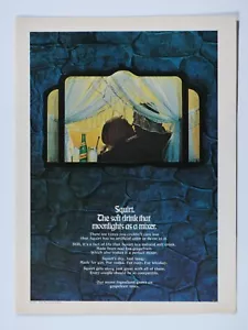 Squirt Kiss Vintage 1971 Mondlichtmixer Originaldruck Anzeige 8,5 x 11 Zoll - Bild 1 von 8