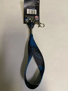 Carolina Panthers Blue & Black Keychain WinCraft - Picture 1 of 2