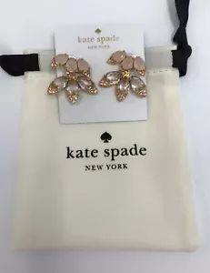 NWT Kate Spade Blushing Blooms Earrings OORU2410 - Pink Multi - Picture 1 of 3