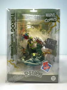 BEAST KINGDOM Diorama Bühne DS-107SP Throg 2022 SDCC - Marvel (USA auf Lager) - Bild 1 von 8