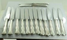 Gorham Greenbrier New French Knife Set of 12 - 8 7/8" - Plus Master and Butter 