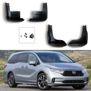 4PCS Front & Rear Splash Mud Flap Guard Mudguard Fit 2018-2024 Honda Odyssey - Picture 1 of 5
