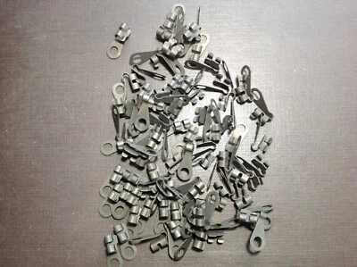 100 piezas 1960 1961 1963 1964 Ford Falcon cerradura puerta varilla clips NOS B9AB-642192-A Foto 1 de 4