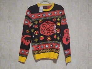 New Sweater Dungeons & Dragons Geeknet Size Small Multicolor - Picture 1 of 7