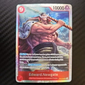 Edward Newgate OP02-004 Paramount War English One Piece TCG NM/M - Picture 1 of 1