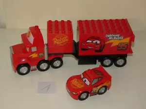 Lego Duplo Cars camion + auto n.1 - Foto 1 di 5