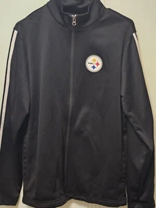 PITTSBURGH STEELERS FULL-ZIP JACKET MEN'S SIZE S NFL TEAM APPAREL - Picture 1 of 3