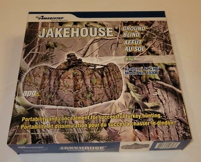 Ameristep Jakehouse Blind Realtree APG HD Model Number 10306 Turkey Hunting  - Image 1 of 4