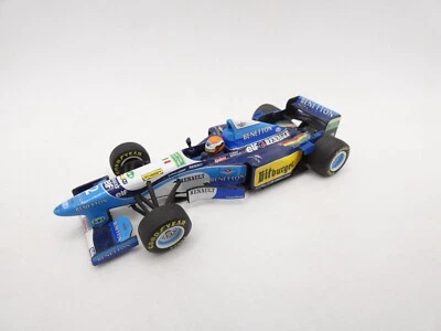 Benetton Renault B195 Johnny Herbert #2 1995 Bitburger 1/43 Minichamps F1 - Immagine 1 di 2