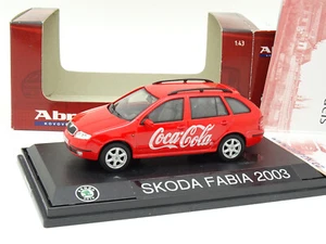 Abrex 1/43 - Skoda Fabia Kombi Break 2003 Coca Cola - Picture 1 of 1